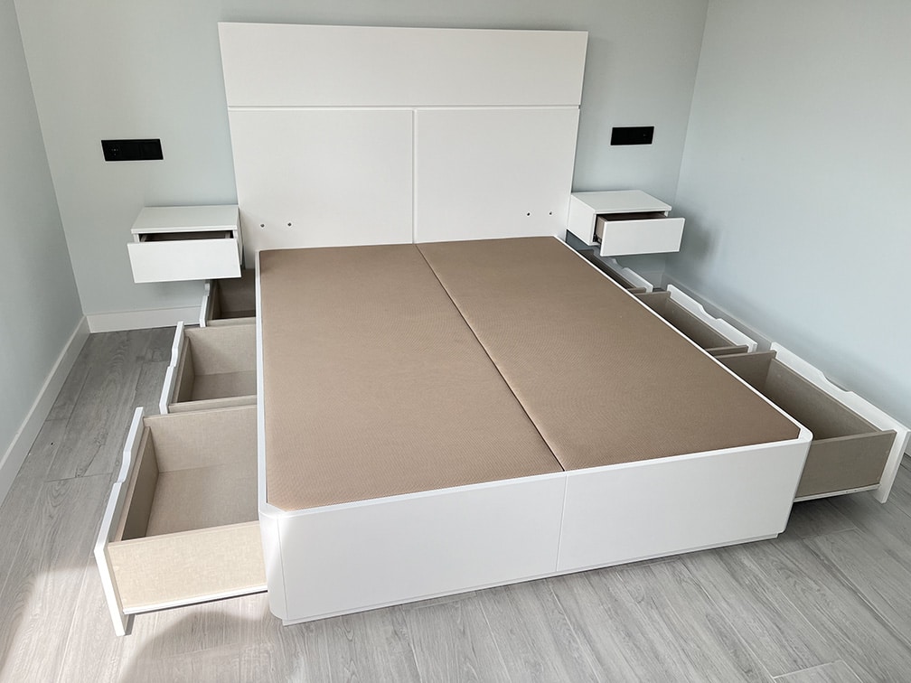 cama con cajones canaplex